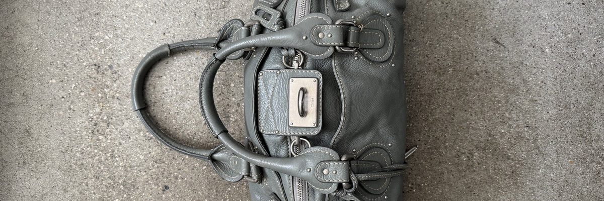 Chloé Paddington Handtasche grau