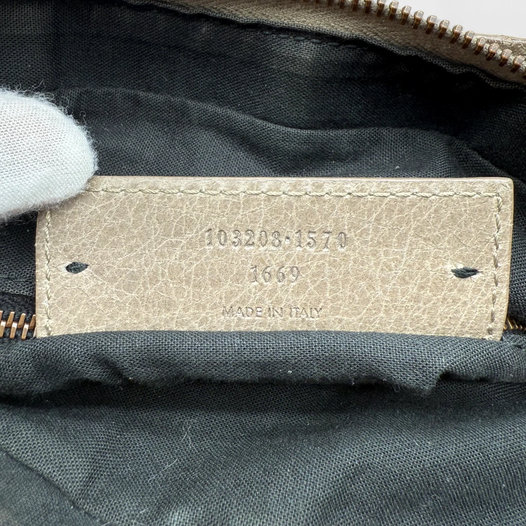 Balenciaga Handtasche The First City bag mit Schultergurt grau