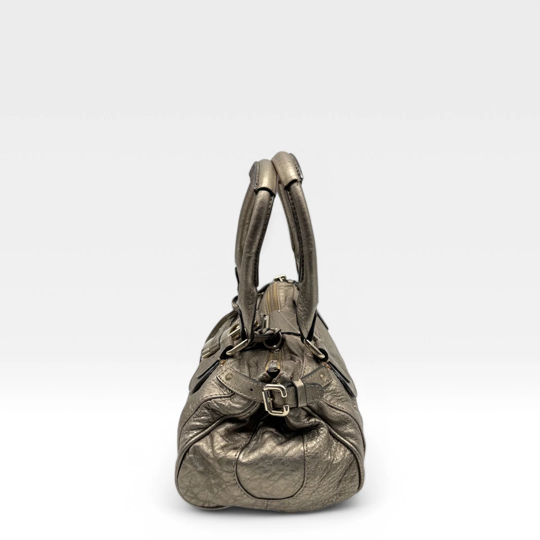 Chloé Handtasche Paddington metallic gold