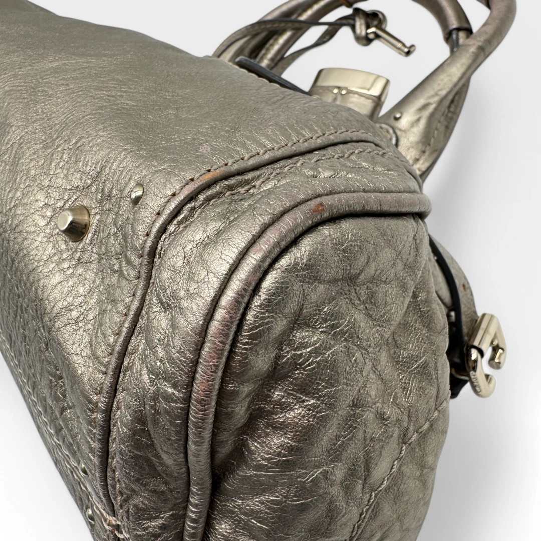 Chloé Handtasche Paddington metallic gold