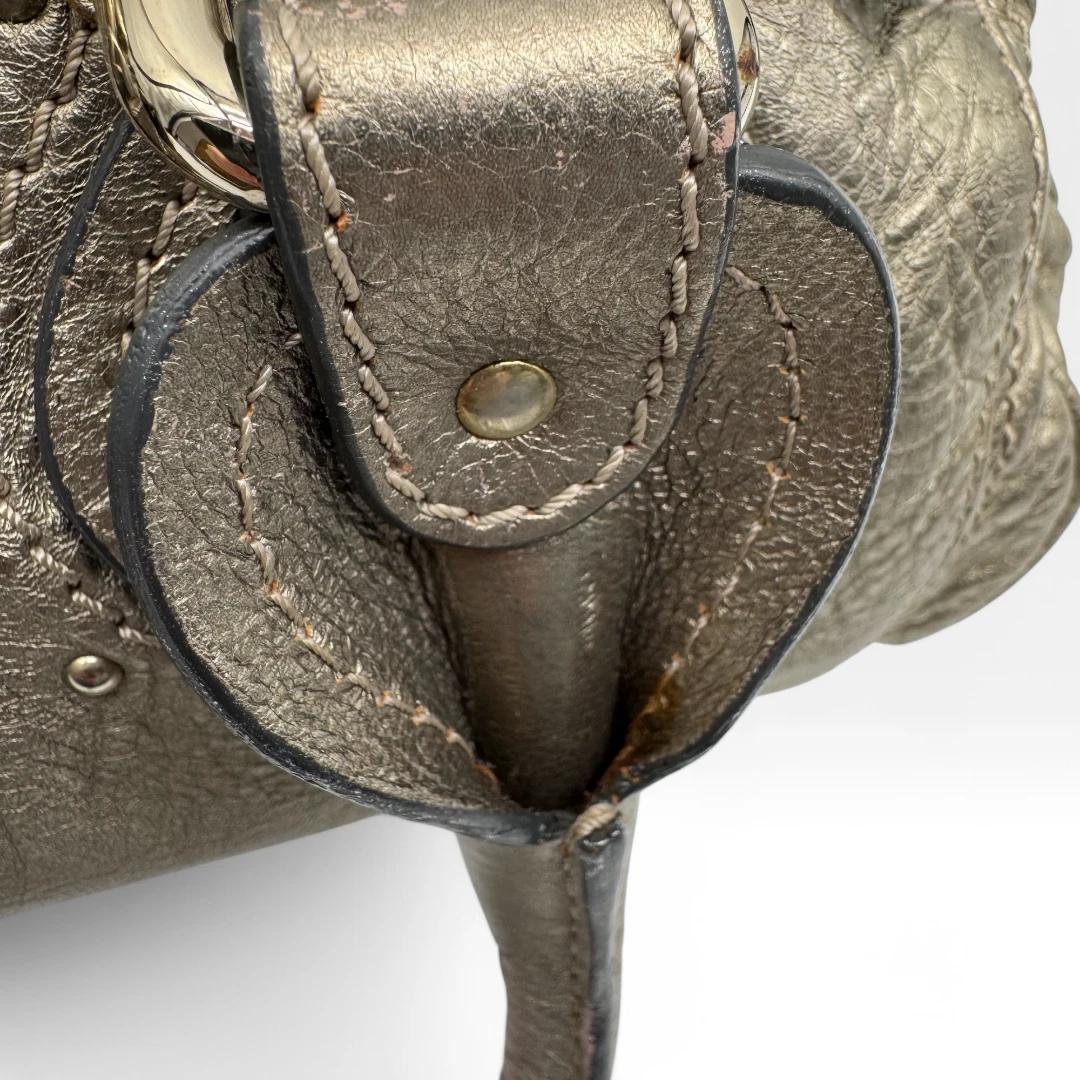Chloé Handtasche Paddington metallic gold