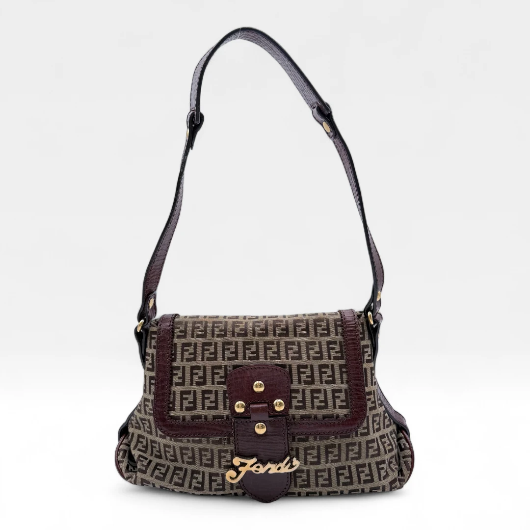 Handtasche Bicolour Flap