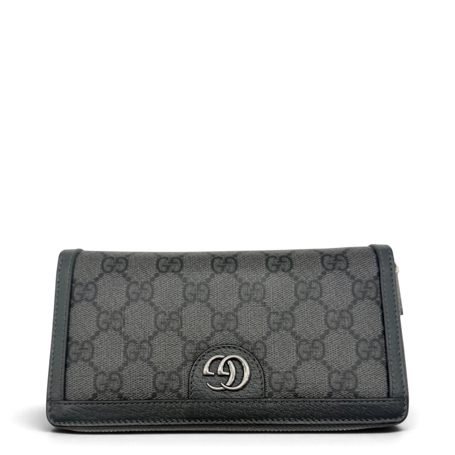 Gucci Supreme Zip Wallet