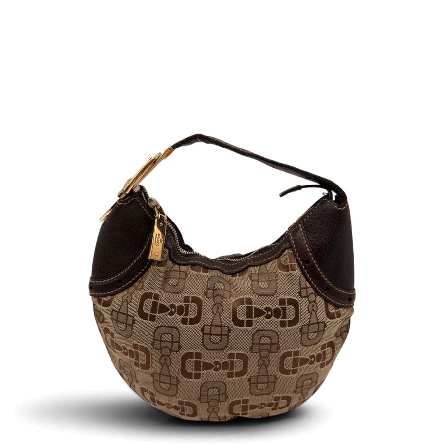 Borsa a spalla Gucci Horsebit Mini Hobo