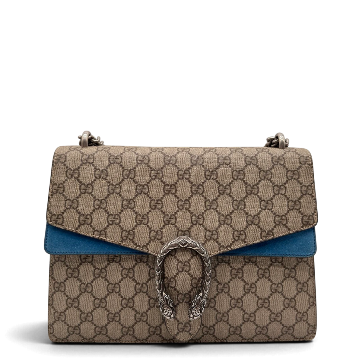 Gucci Umhängetasche Dionysus large monogram beige