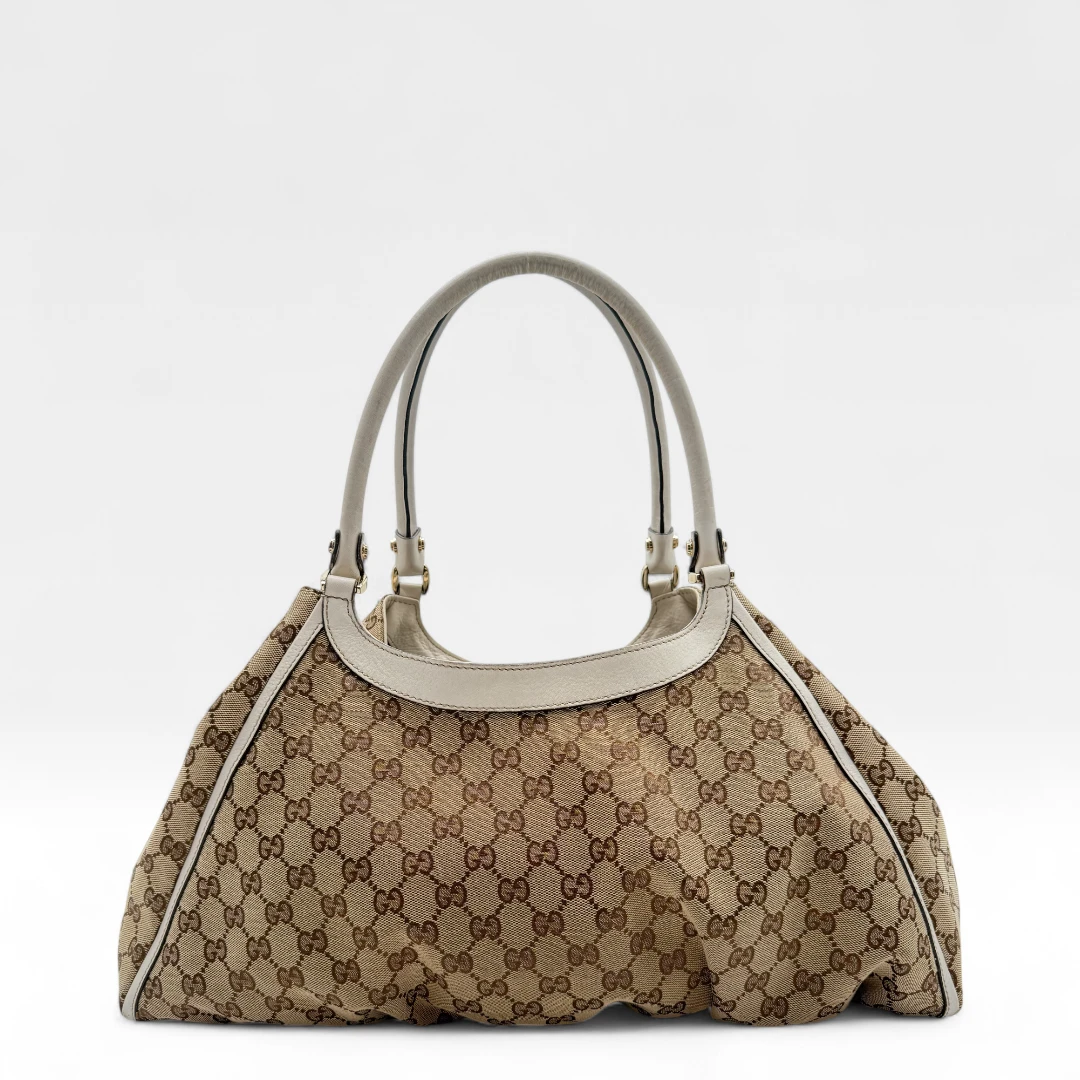 Gucci Handtasche D-Ring monogram beige