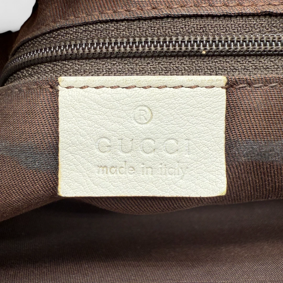 Gucci Handtasche D-Ring monogram beige