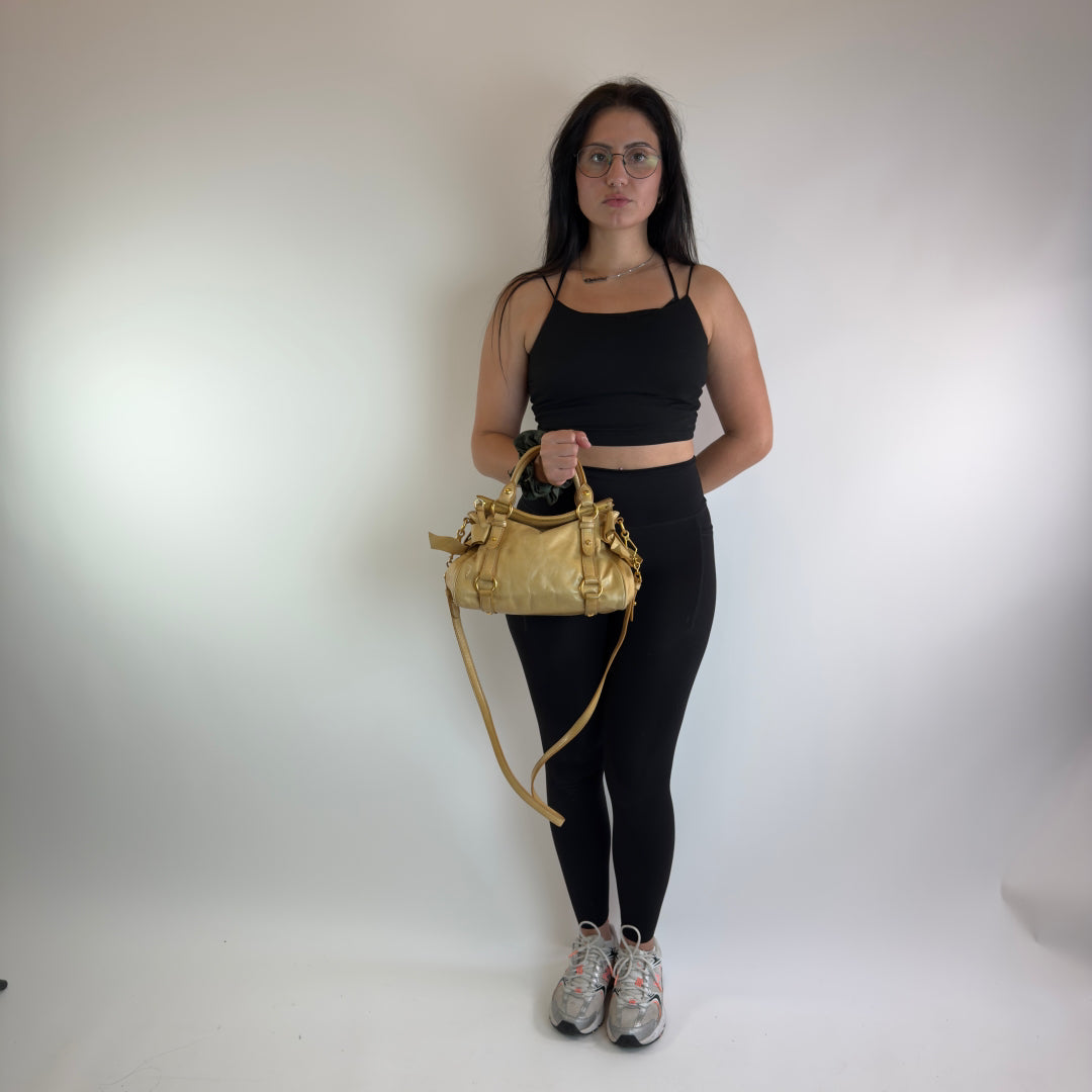 Handtasche Vitello Satchel klein