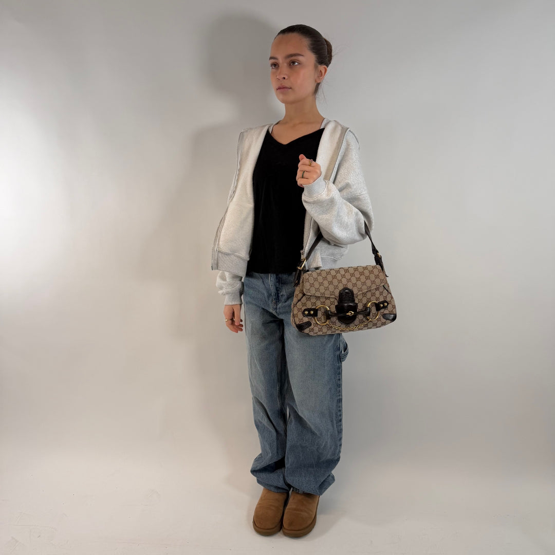 Borsa a tracolla con morsetto 1955