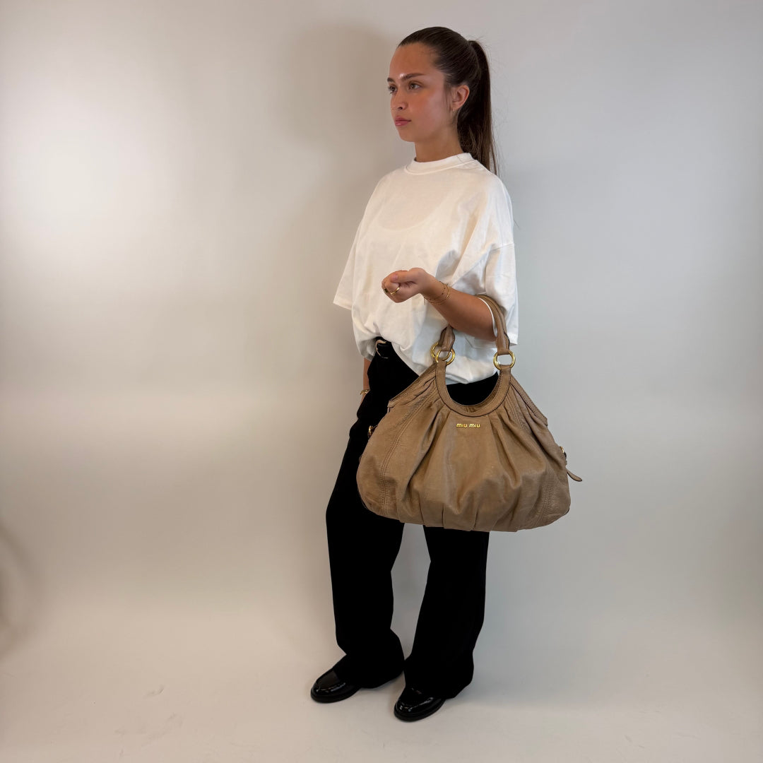 Handtasche Croissant Form large