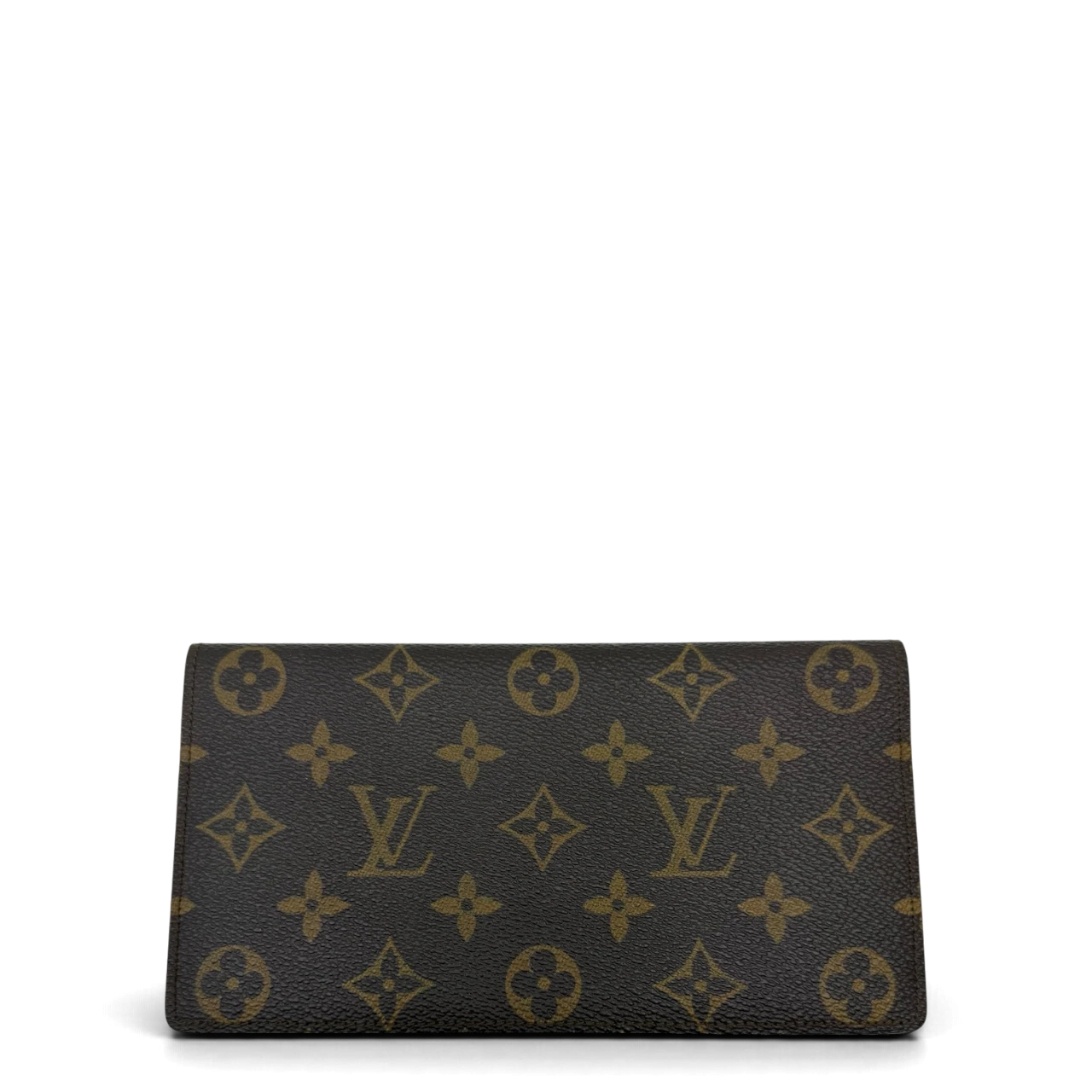 Louis Vuitton Geldbeutel Chequier Cartes Credit monogram braun