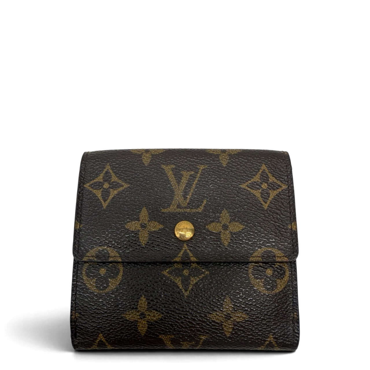 Louis Vuitton Geldbeutel Elise Compact monogram braun