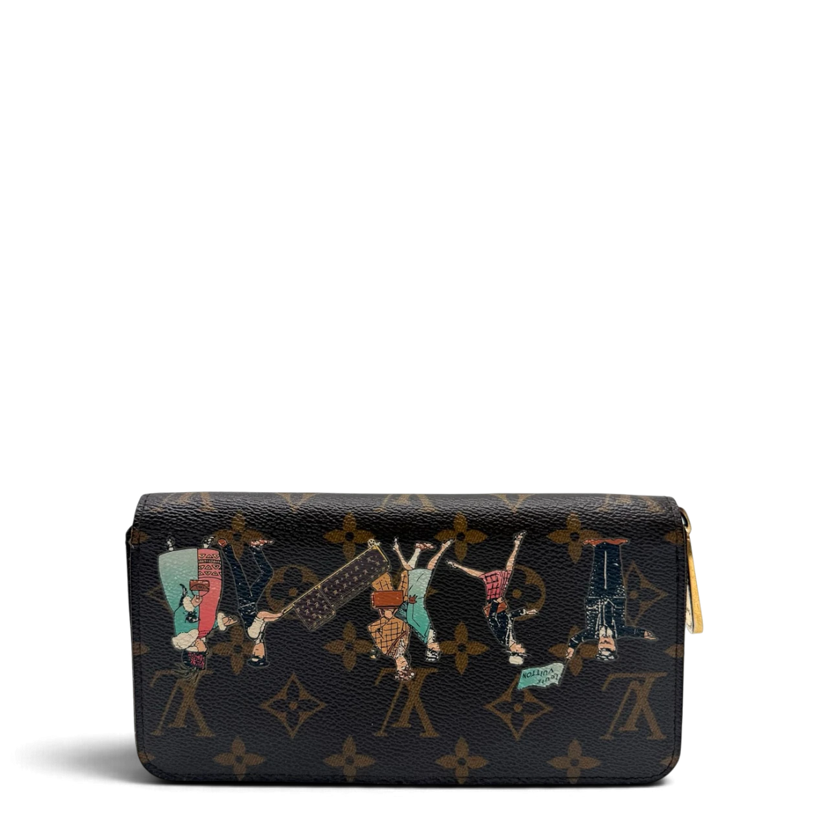 Louis Vuitton Illustre Transatlantic Zippy Wallet Monogram Brown