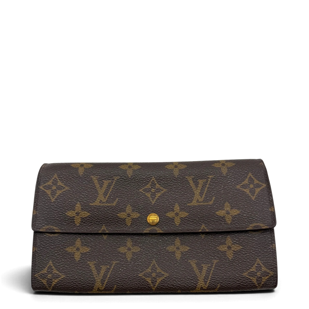 Louis Vuitton Geldbeutel Sarah monogram braun – Gesamtansicht
