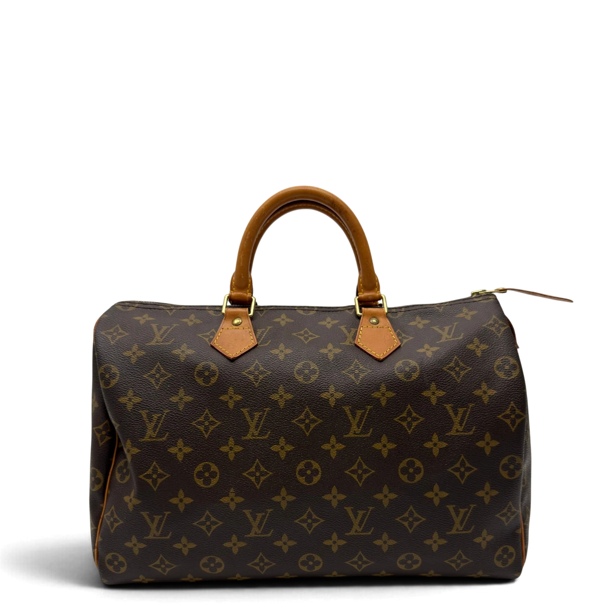 Louis Vuitton Handtasche Speedy 35 monogram braun