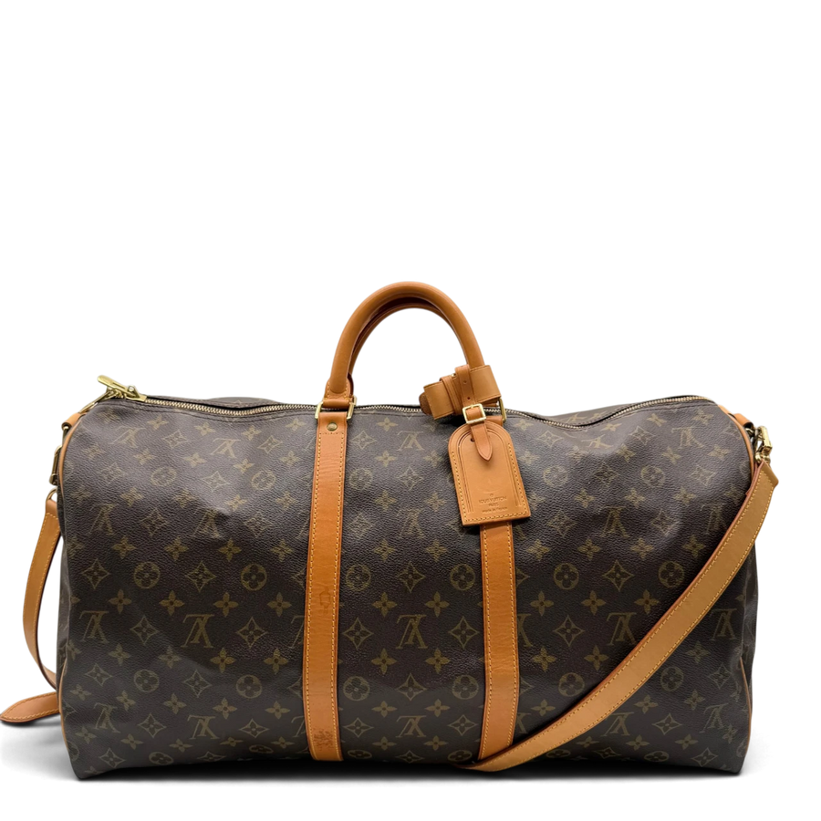 Louis Vuitton Keepall 55 Bandoulière Travel Bag