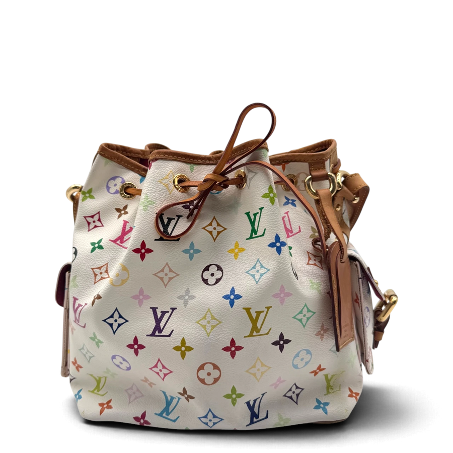Louis Vuitton Schultertasche Sac Noé Petit x Murakami