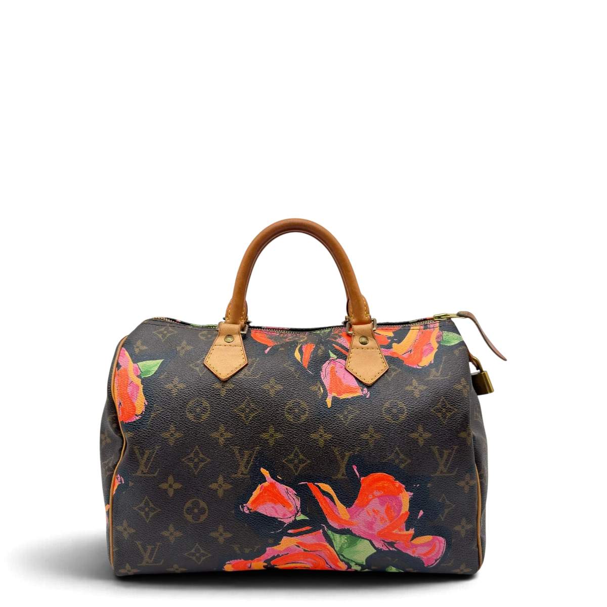 Louis Vuitton Speedy 30 Roses Stephen Sprouse Handbag