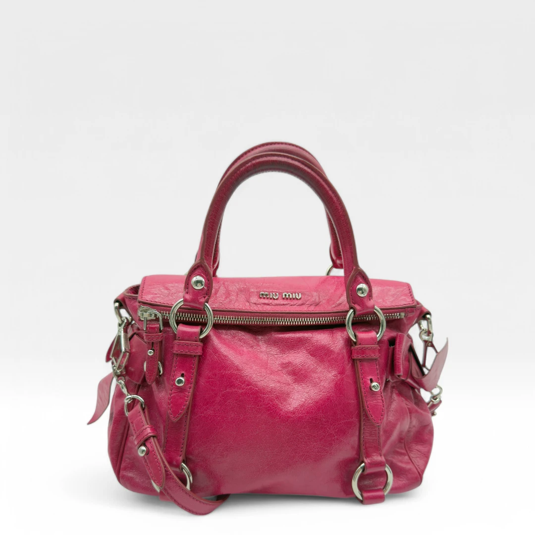 Handtasche Vitello Satchel klein