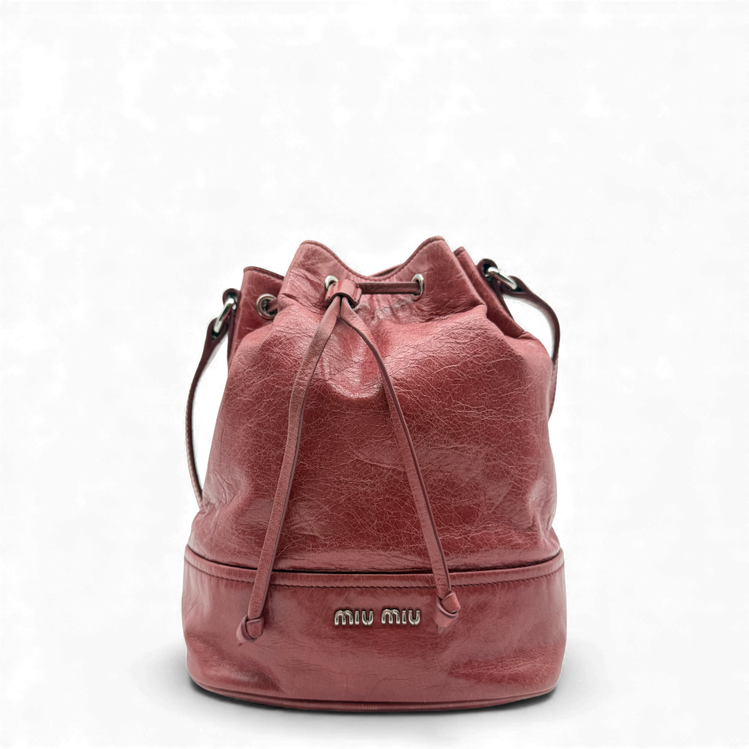 Bucket shoulder bag
