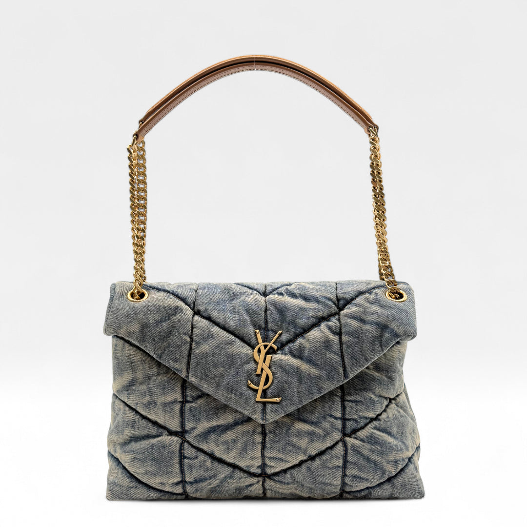 Schultertasche Loulou Puffer medium