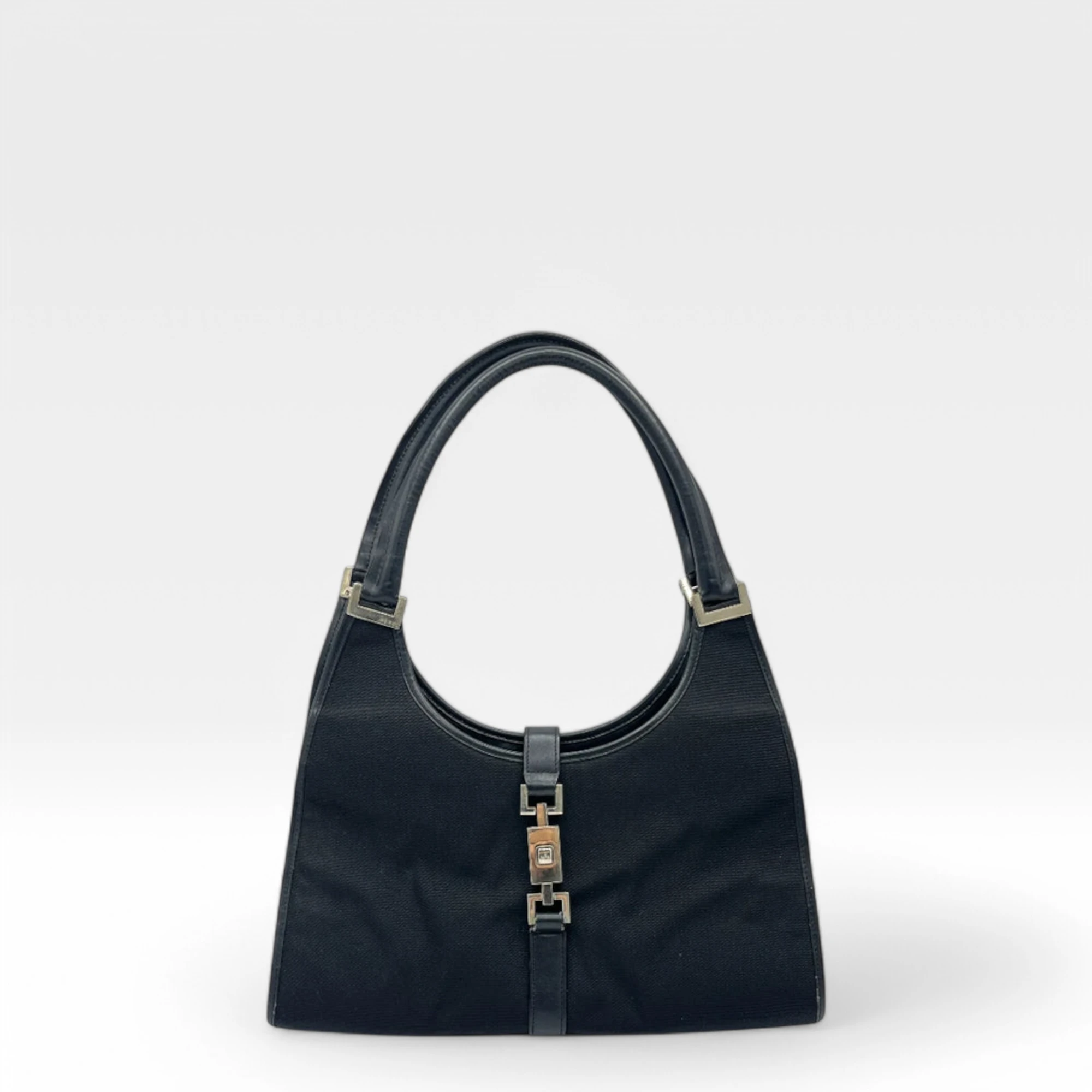 Gucci Handtasche Jackie aus Stoff schwarz