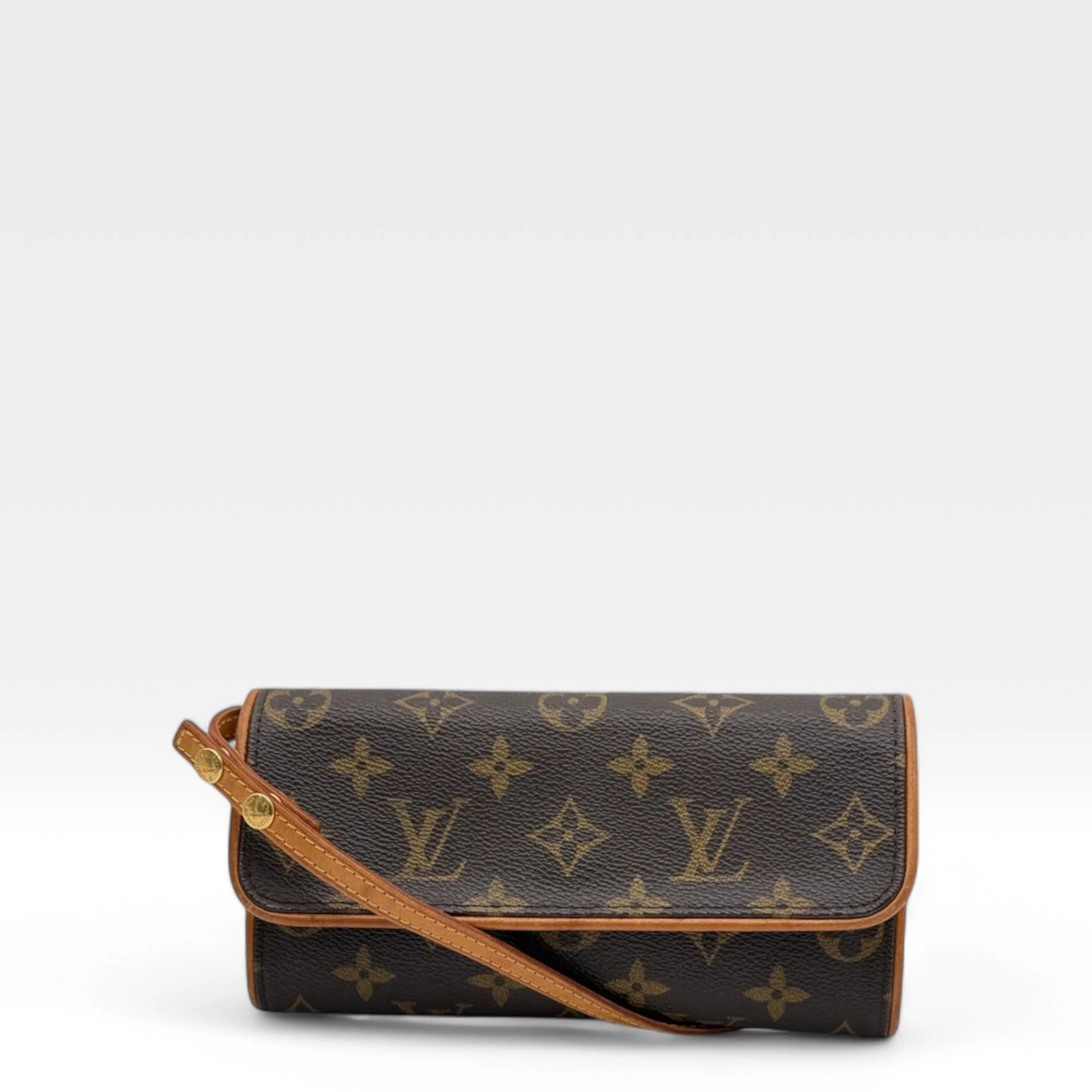 Louis Vuitton Umhängetasche Twin PM monogram braun