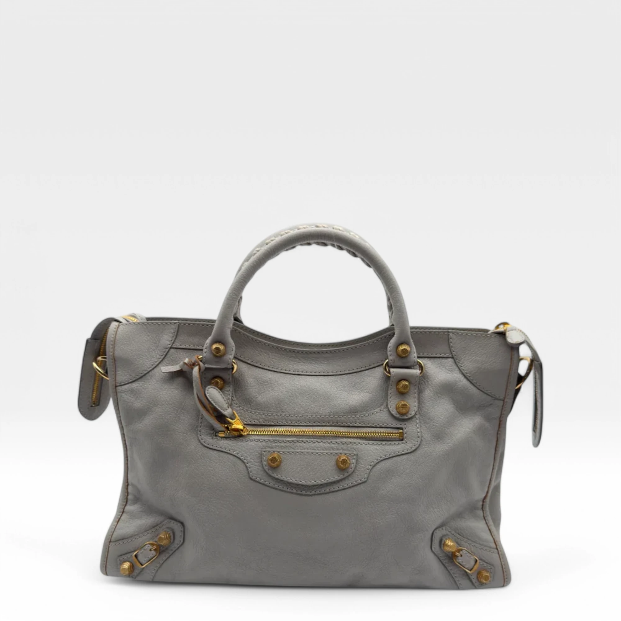 Balenciaga Handtasche Giant City Bag grau