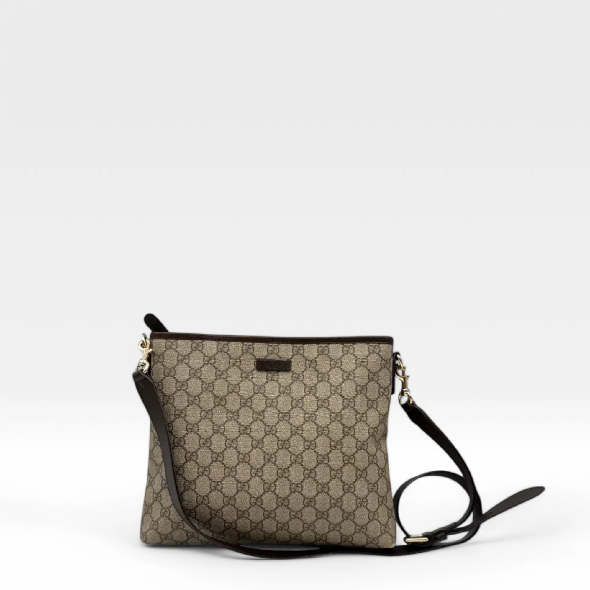 Gucci shoulder bag Supreme beige