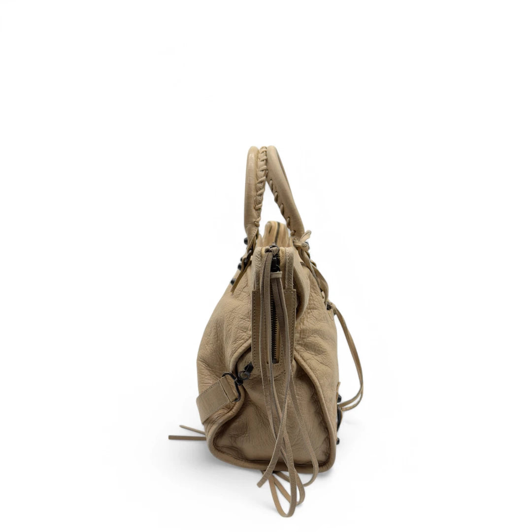 Balenciaga Handtasche City bag beige
