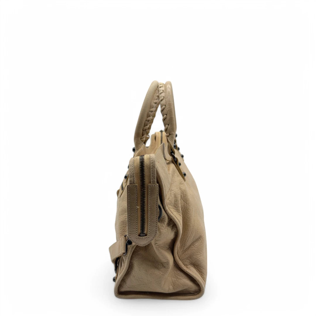 Balenciaga Handtasche City bag beige