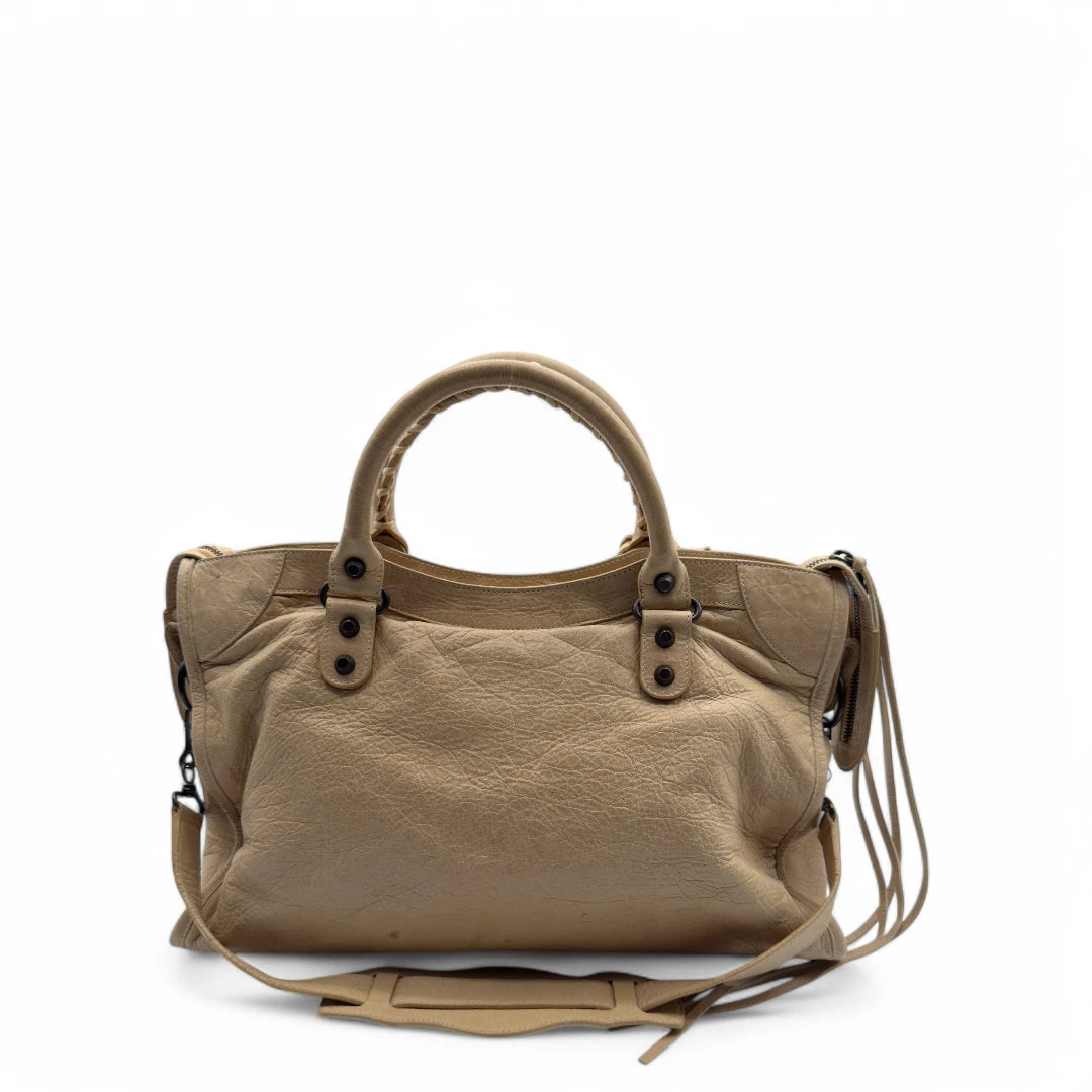 Balenciaga Handtasche City bag beige