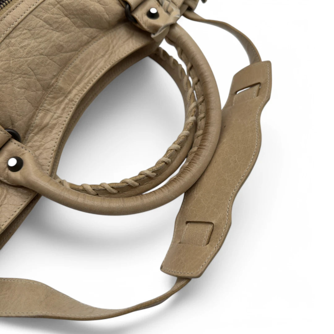 Balenciaga Handtasche City bag beige