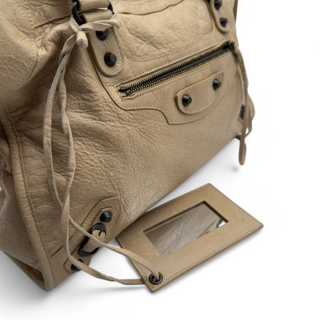 Balenciaga Handtasche City bag beige