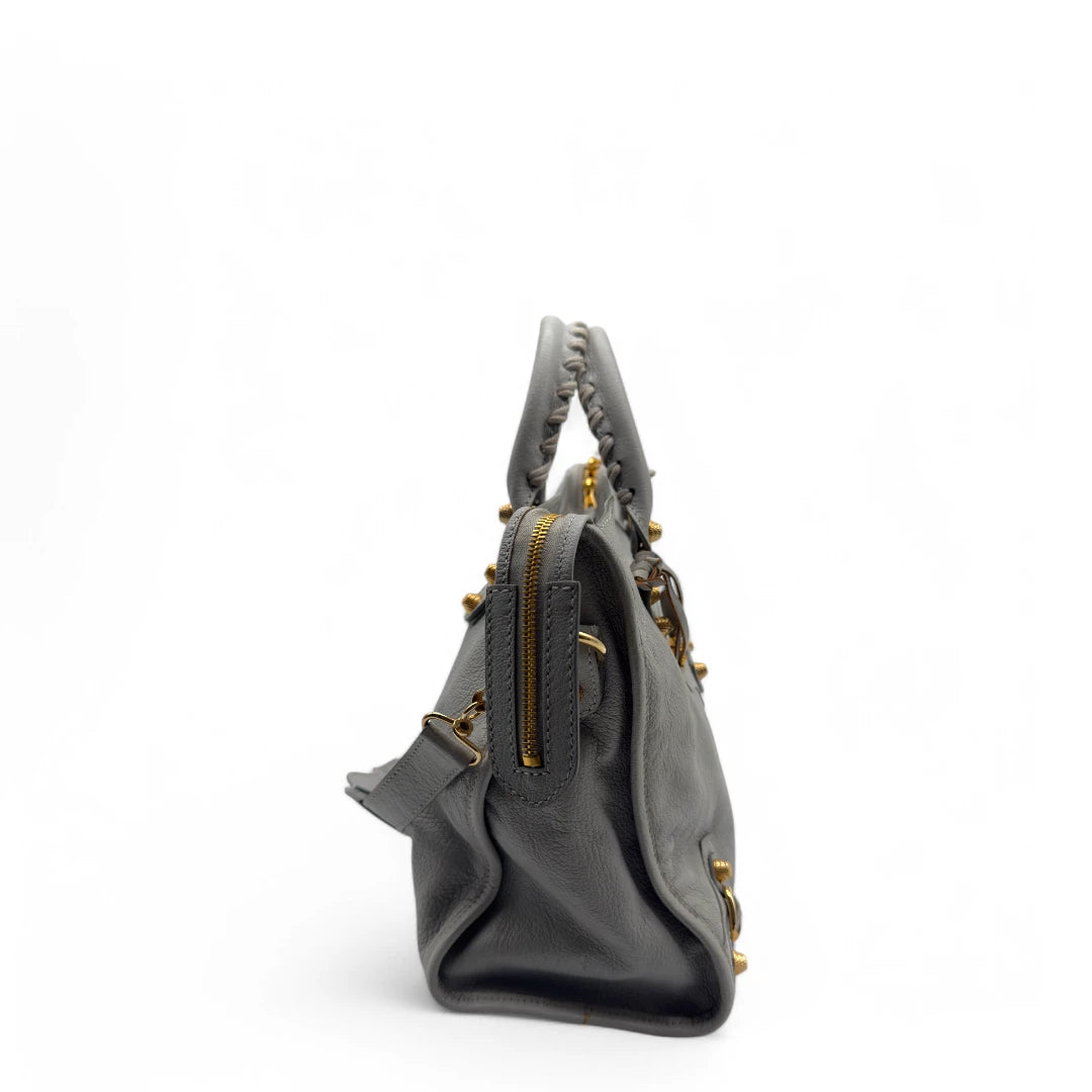 Balenciaga handbag Giant City Bag gray