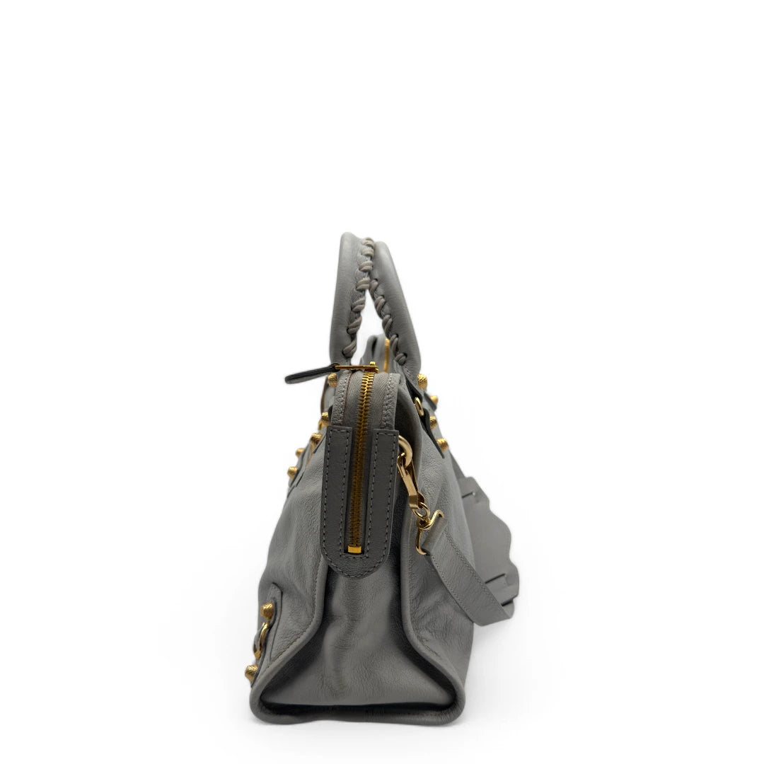 Balenciaga handbag Giant City Bag gray