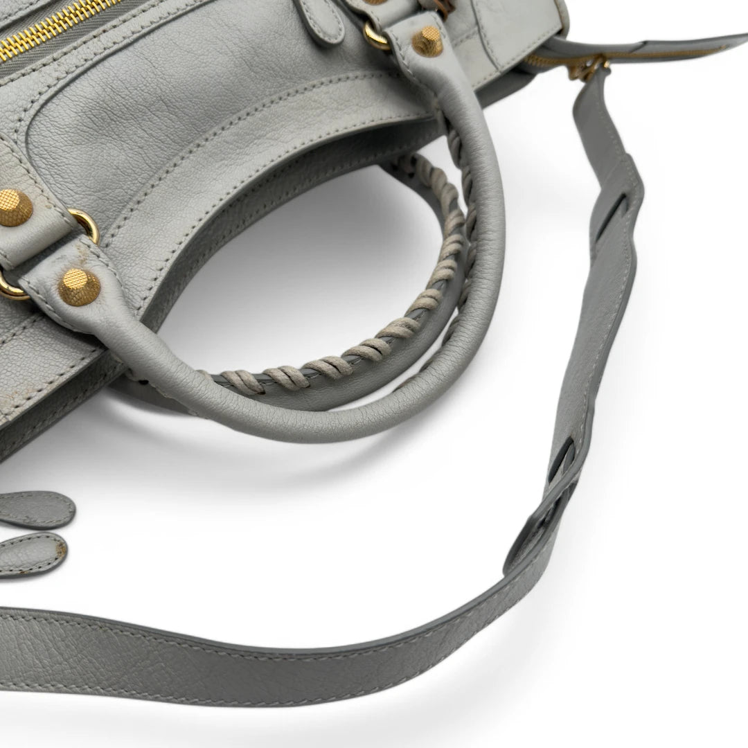 Balenciaga handbag Giant City Bag gray