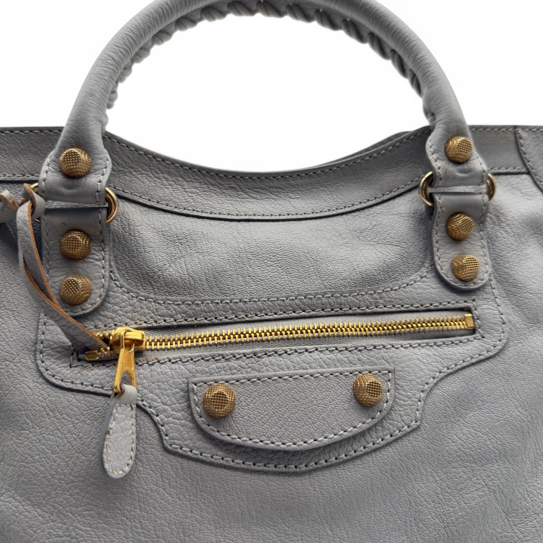 Balenciaga handbag Giant City Bag gray