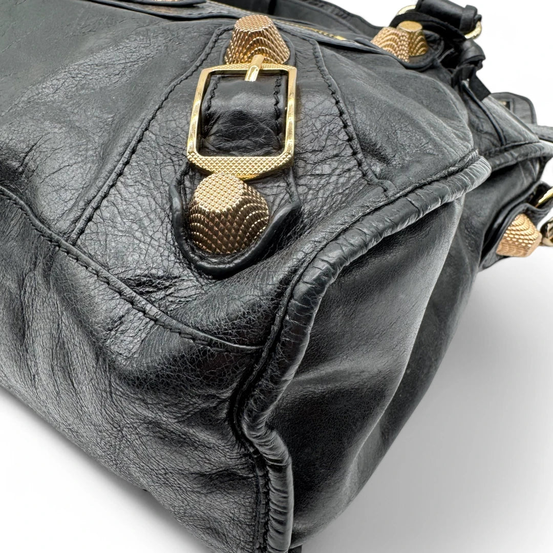 Balenciaga Handtasche Giant City bag schwarz