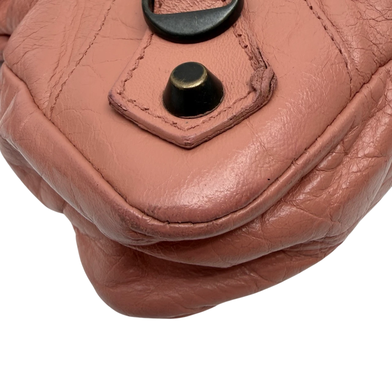 Balenciaga Handtasche Neo Classic City Bag aus Leder rosa