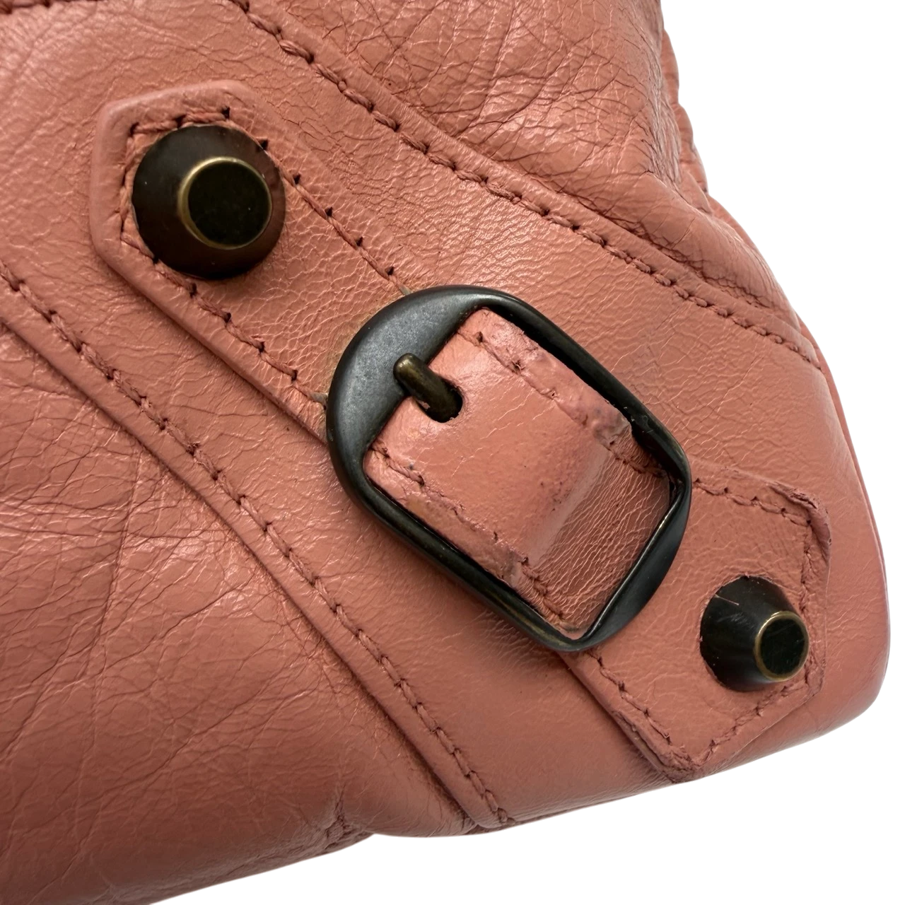 Balenciaga Handtasche Neo Classic City Bag aus Leder rosa