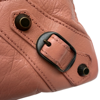 Balenciaga Handtasche Neo Classic City Bag aus Leder rosa