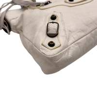 Balenciaga Handtasche Neo Classic City Bag aus Leder weiß