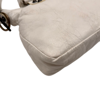 Balenciaga Handtasche Neo Classic City Bag aus Leder weiß