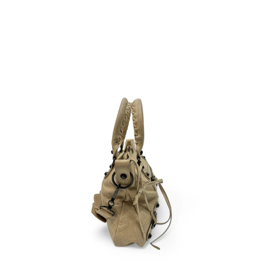 Balenciaga Handtasche The First City bag beige