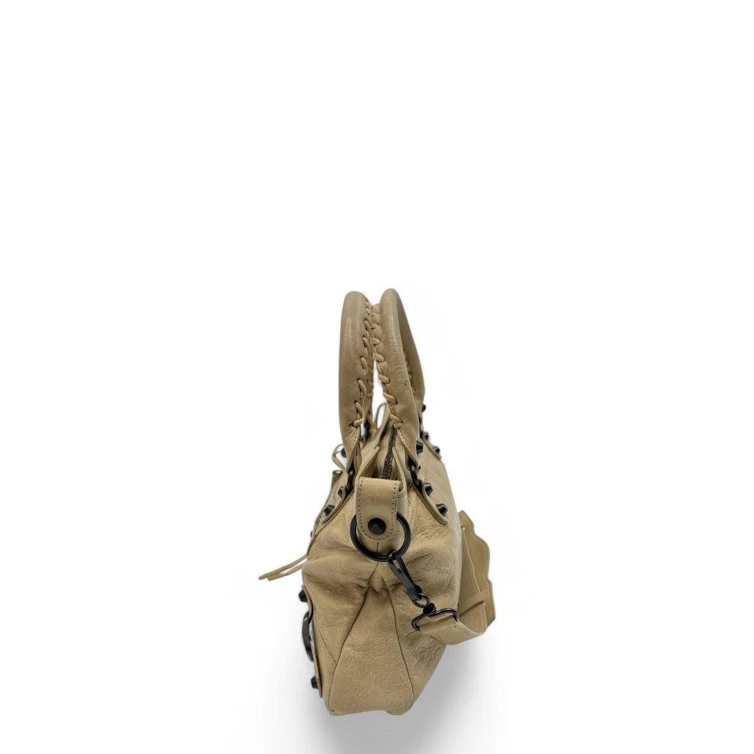 Balenciaga Handtasche The First City bag beige