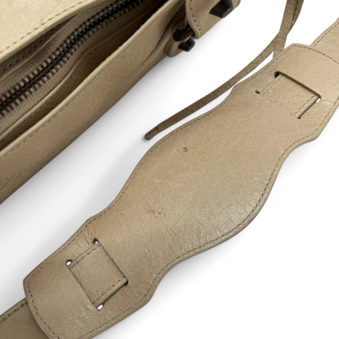Balenciaga Handtasche The First City bag beige