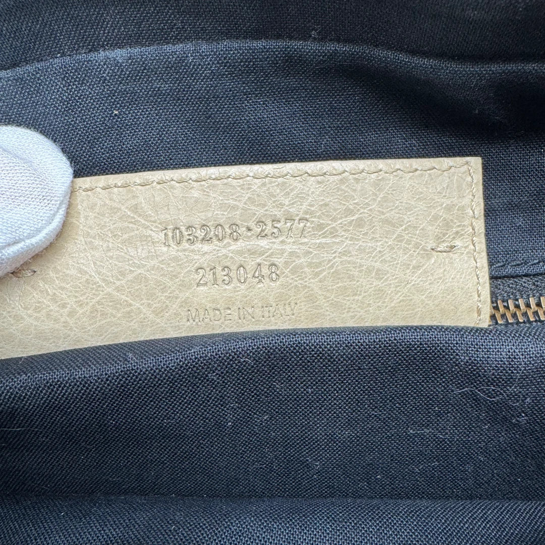 Balenciaga Handtasche The First City bag beige