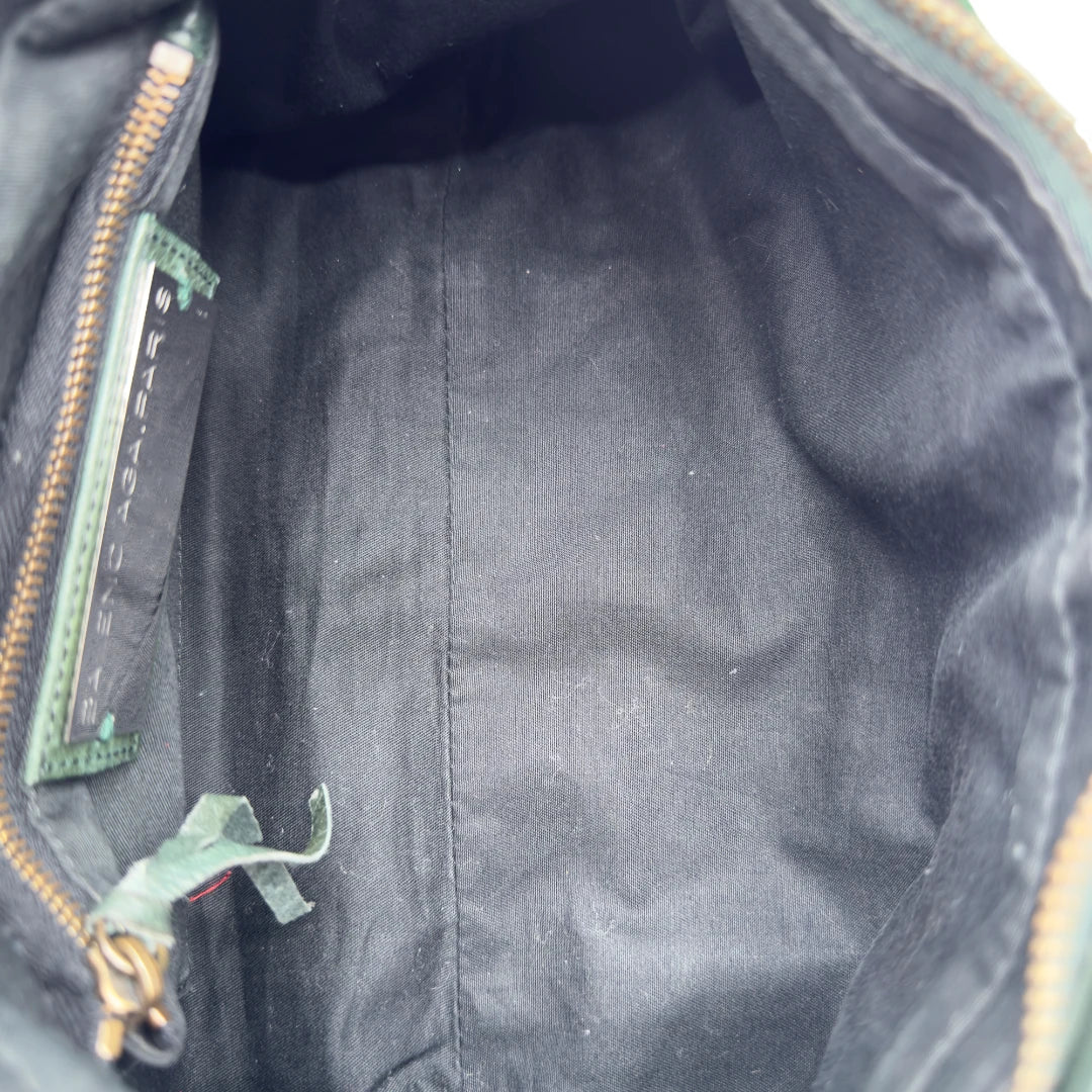 Balenciaga Handtasche The First City bag dunkelgrün