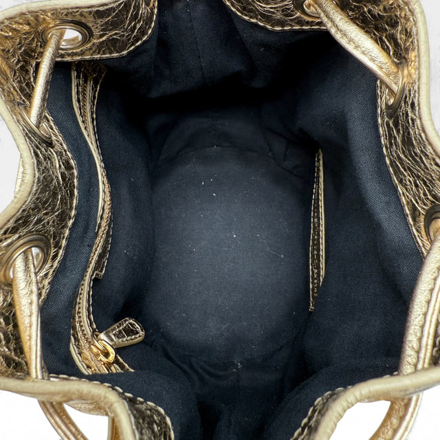 Umhängetasche Le Cagole bucket XS